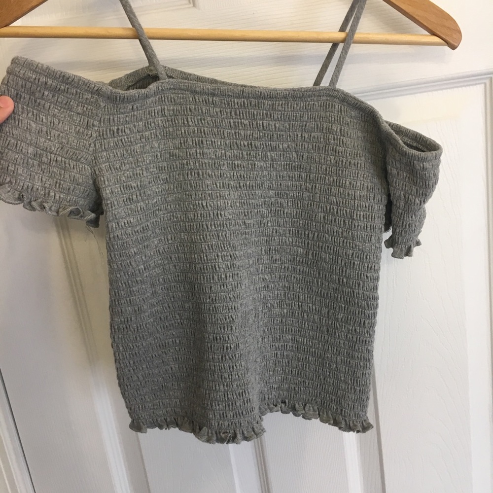 Cute cropped kids top size L